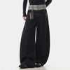 Black Faded Mosaic Easy Cut Denim