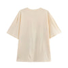 Bird Print Cotton Lady Weekend T-Shirt