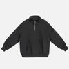Sade Fermuarlı Sweatshirt, yakın çekim — Navra Wear