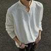 Current Long Sleeve Simple T-Shirt