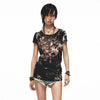 Dirty-Art Aesthetics Tattoo Print T-Shirt