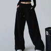 Smoke Cord Sport Wide-Leg