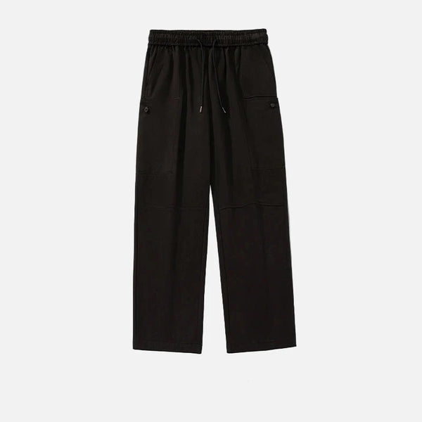 Oversized Washed Split-Pocket Street Pants alternatif görünüm