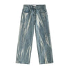 Modern Tie-Dyed Relaxed Comfy AF Denim