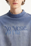 Sun-Bleached Tie-Dye Relaxed-Cut T-Shirt