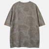Block-Style Underground Needle-Art Tie Dye T-Shirt