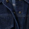 Essential Lapel Belt Denim Jacket