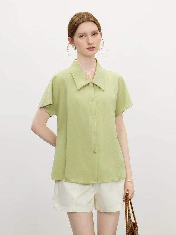 Classic Vintage Lapel Elegant Blouse