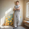 Men's Sleepwear Heat-Wave Cotton Short Sleeve Pajama T-Shirt