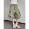 Plaid Era High-Rise Cargo Shorts