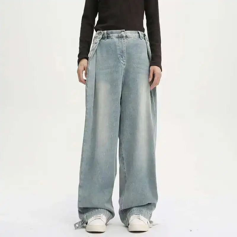 Chic Splicing Classic Leg Denim