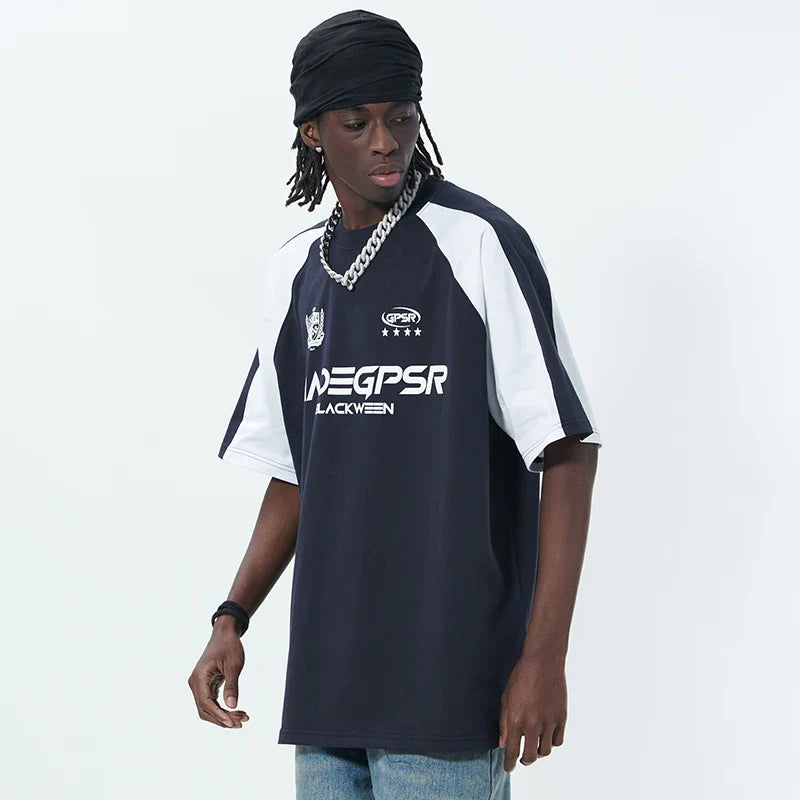 Blackween Raglan Visual T-Shirt