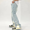 Classic Rinse Mosaic Relaxed Bell Denim