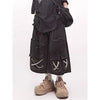 Vintage Baggy Jean Şort, stil görünüm — Navra Wear