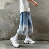 Relaxed Fit Rinse Denim Shorts