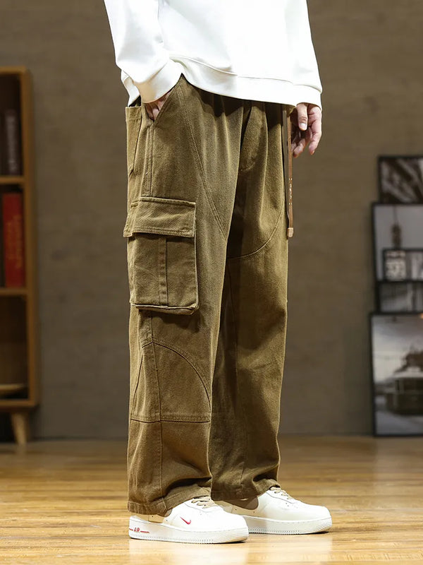 Relaxed Straight Multi-Pocket Field Pants alternatif görünüm