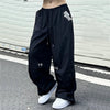 Vintage Wide Leg Jogger, arka görünüm — Navra Wear