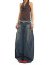 Heritage Oversized Style Blue Boyfriend Denim