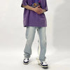 Classic Rinse Mosaic Relaxed Bell Denim
