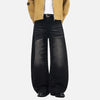Heritage Rinse Spliced Moustache Effect Denim