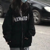 Dark Horns Vintage Zip Street Top