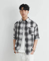 Plaid Embroidered Casual Stylish Short Top