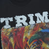 Shadow-Print Artwork Illustrated Hip Hop T-Shirt