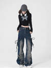 Heritage Stellar Girl Bell Leg Denim