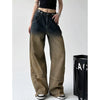 Women Rasty Ombre Color Relaxed High-Rise Denim
