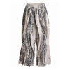 Wide Leg Pileli Pantolon, yakın çekim — Navra Wear
