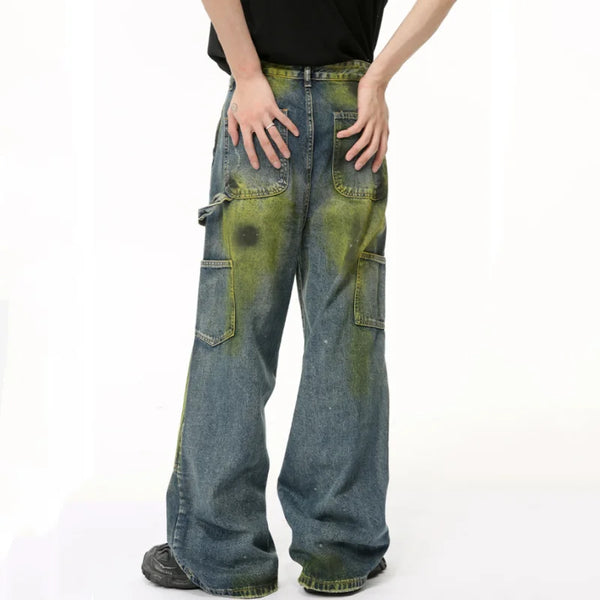 Classic Laidback Bottoms Heritage Batik Relaxed Denim alternatif görünüm