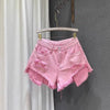 Sky Wash Mini Denim Shorts