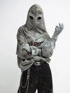 Distressed Wash Boxy Hood