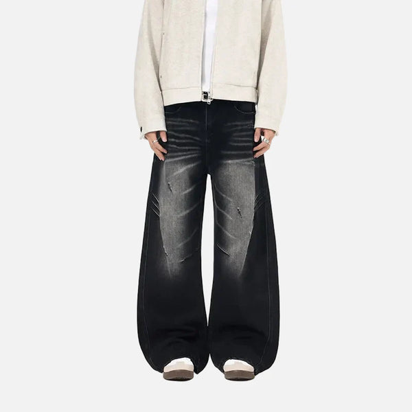 Premium Rinse Faded Easy Cut Denim