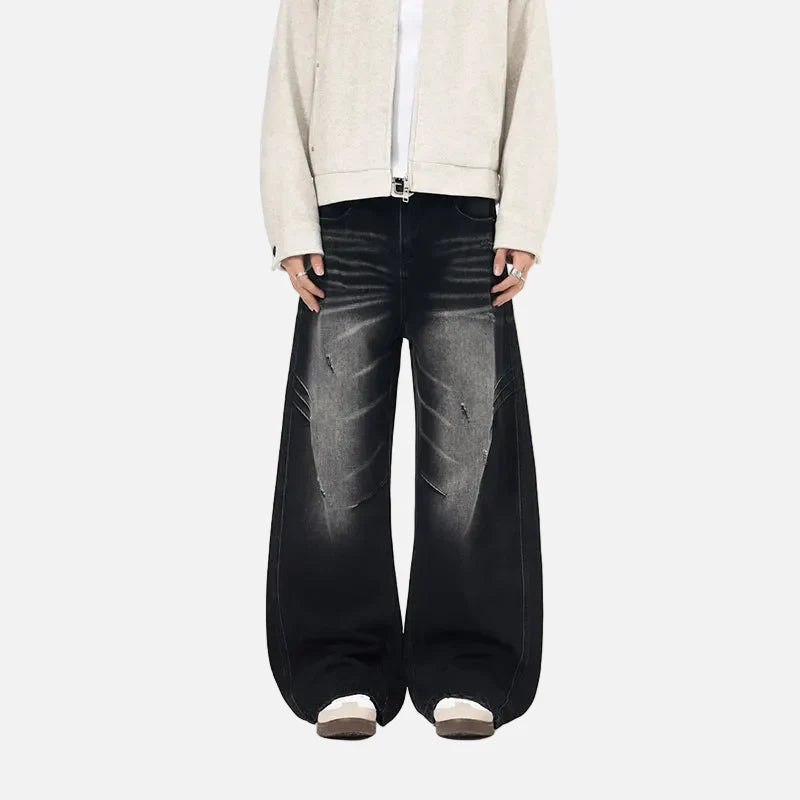 Premium Rinse Faded Easy Cut Denim