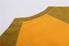 Patchwork Oversize Tişört, detay görünüm — Navra Wear