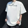 Sewn-Detail Old School Short Sleeve T-Shirt
