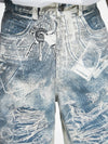 Luxury Heritage 3D Printed Designer Denim