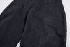 Yıkanmış Yırtık Detaylı İspanyol Paça Jean Pantolon, kombin görünüm — Navra Wear
