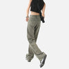 Flexible Slim High Waisted Bell Leg Denim