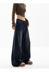 Kadın Baggy Jean Pantolon, kombin görünüm — Navra Wear