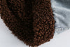 Sherpa Spliced Faux Fur Field Jacket