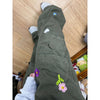 Metro Flower Stitched High-Rise Utility Denim