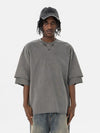 High-Grade Visual Print Cotton T-Shirt