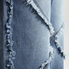 Stitched Relaxed Footed Denim
