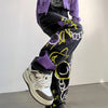 Heritage 2000s Hand-Painted High-Rise Denim