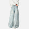 2000s Light Blue Torn Relaxed Bell Leg Denim