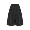 Wide Leg Şort, yakın çekim — Navra Wear