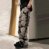 Metro Cyber Grey Stacked Relaxed Denim
