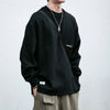 Oversize Basic Sweatshirt, yakın çekim — Navra Wear